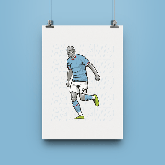 Erling Haaland Print