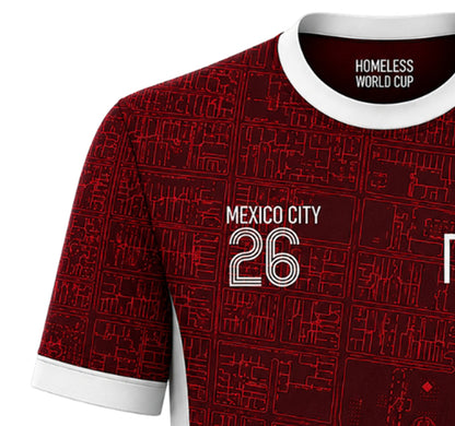 Homeless World Cup, Mexico City 26 Red Edition Jersey