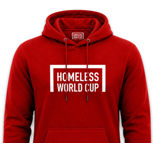 Homeless World Cup Mexico 26 Red Statement Hoodie