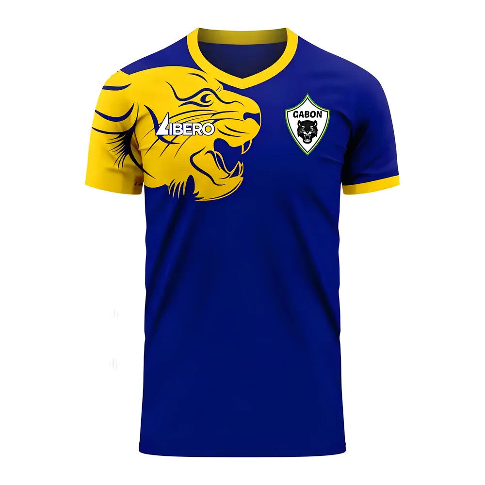 Gabon 2025-2026 Away Concept Football Kit (Libero)_0