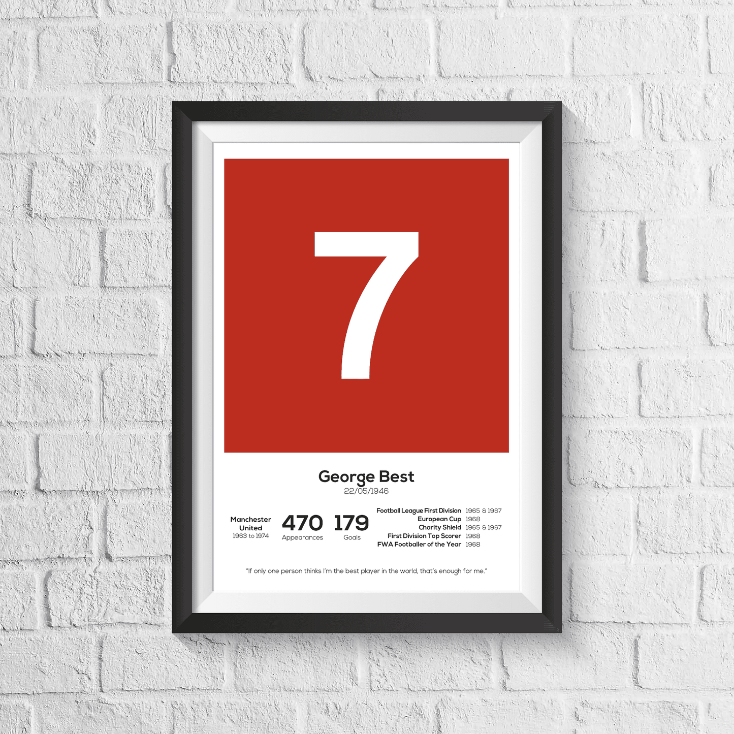 The Holy Trinity Legend Stats Print Set of 3