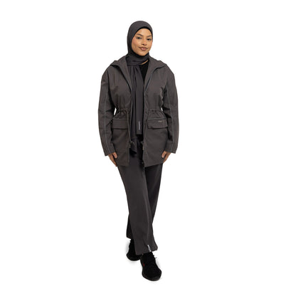 SMAMZ Modest Gymwear Full Set Grey