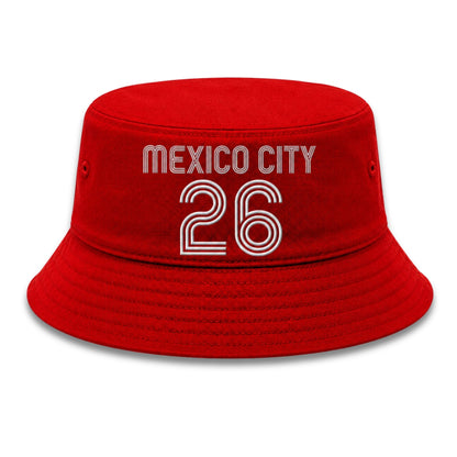Homeless World Cup Mexico 26 Bucket Hat