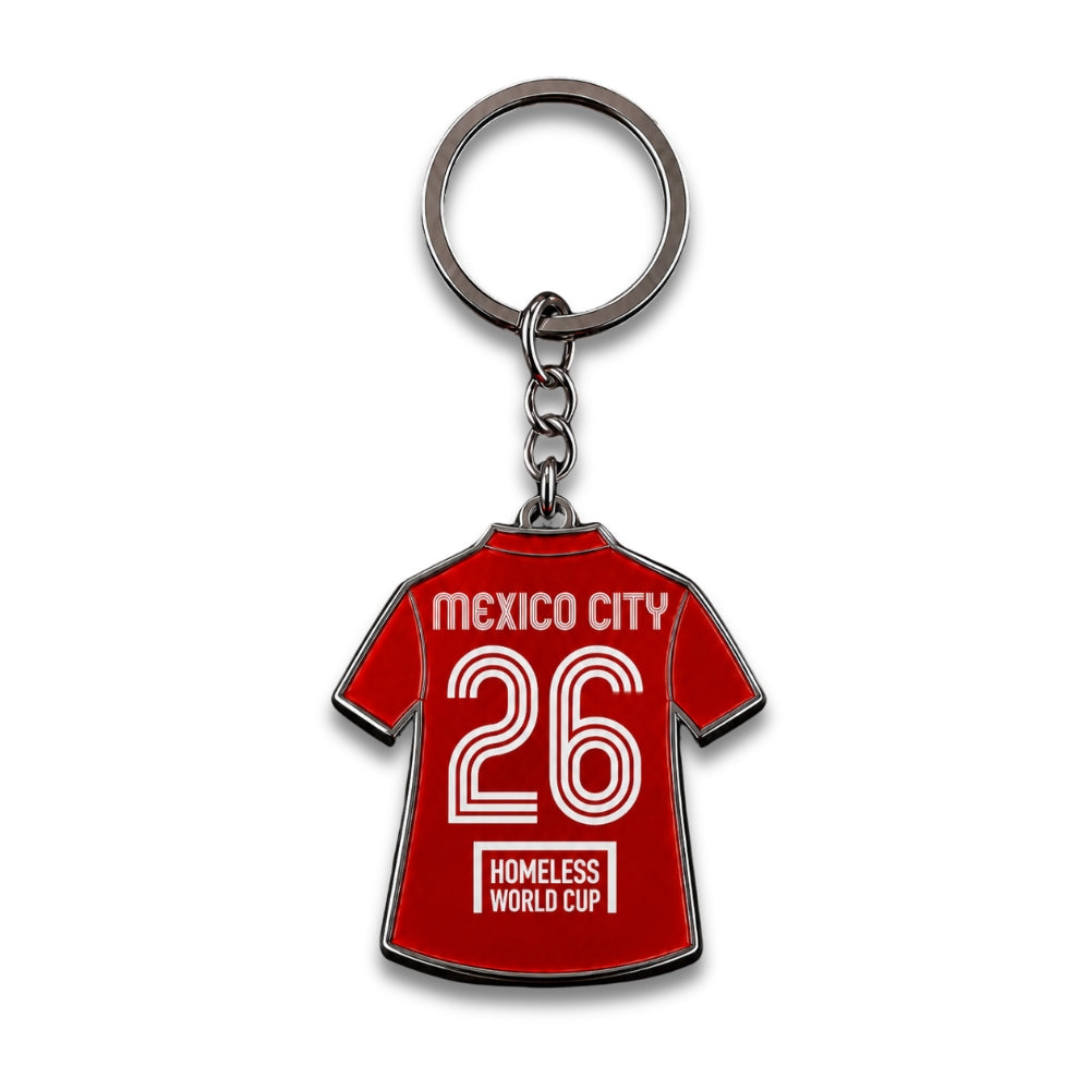 Homeless World Cup Mexico 26 Keyring