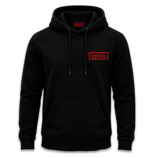Homeless World Cup Mexico 26 Logo Black Hoodie