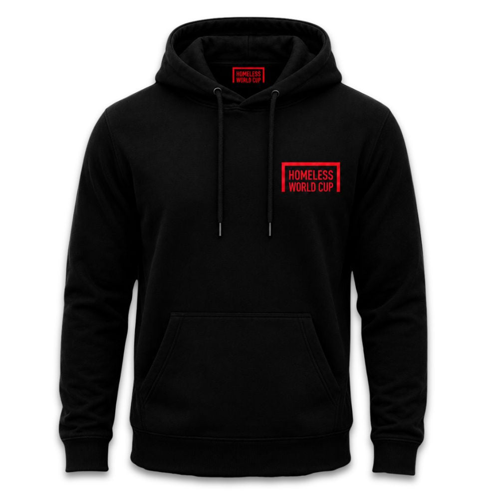 Homeless World Cup Mexico 26 Logo Black Hoodie