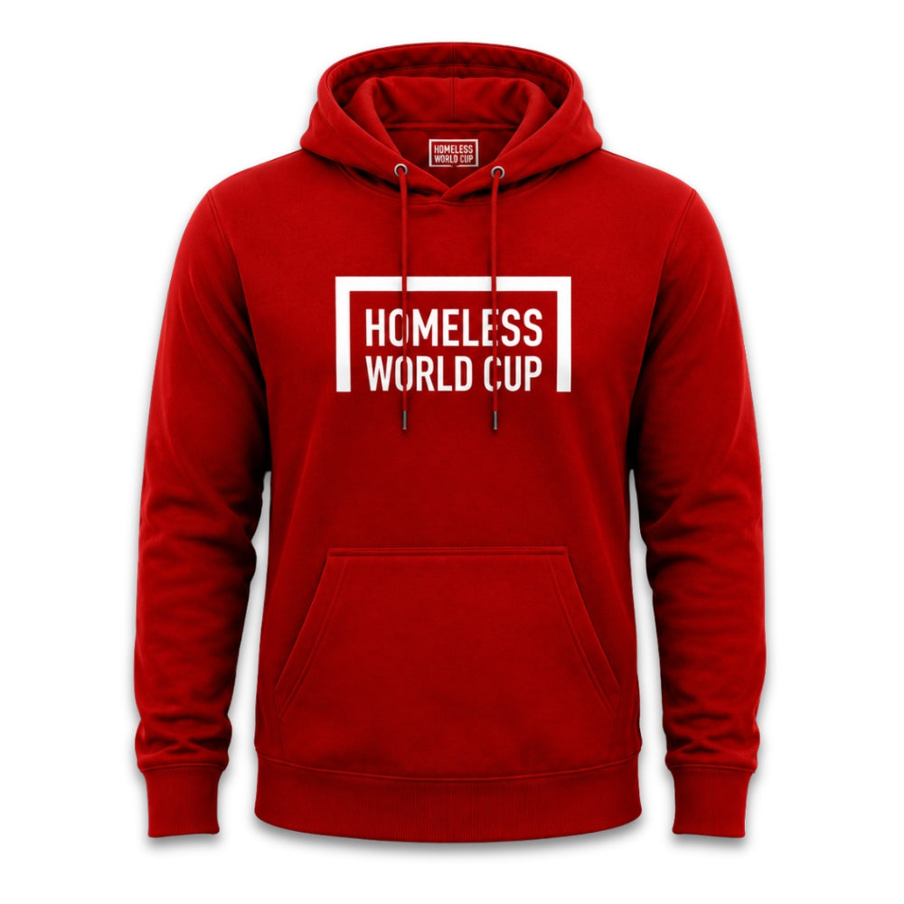 Homeless World Cup Mexico 26 Red Statement Hoodie