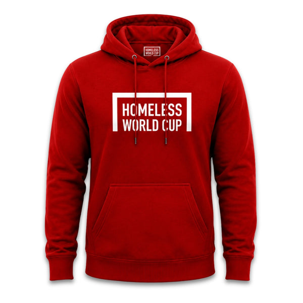 Homeless World Cup Mexico 26 Red Statement Hoodie