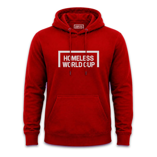 Homeless World Cup Mexico 26 Red Statement Hoodie