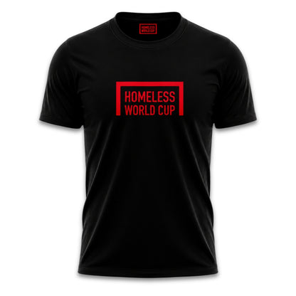 Homeless World Cup Mexico 26 Statement Black Tee