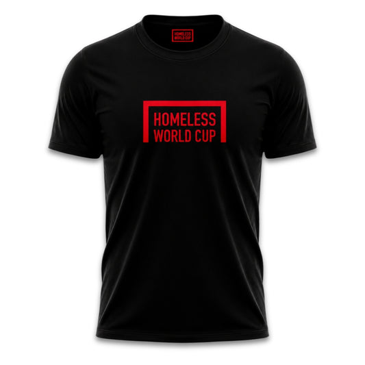 Homeless World Cup Mexico 26 Statement Black Tee