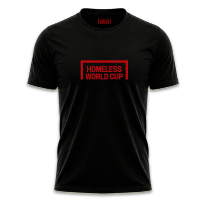 Homeless World Cup Mexico 26 Statement Black Tee