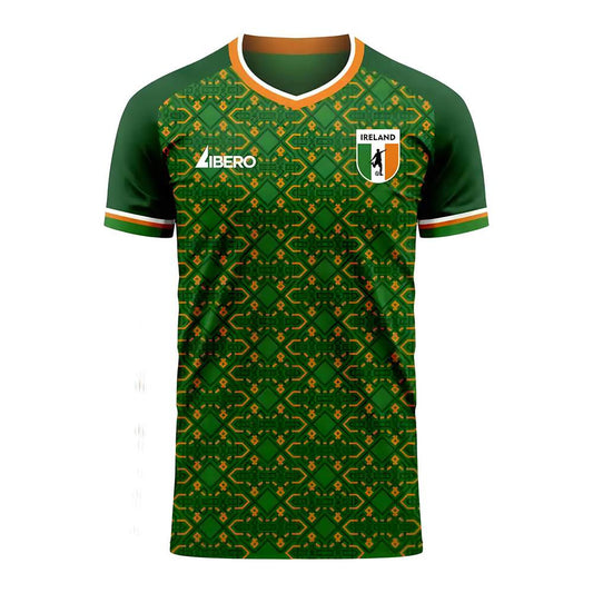 Ireland 2025-2026 Home Concept Football Kit (Libero) - Adult Long Sleeve_0