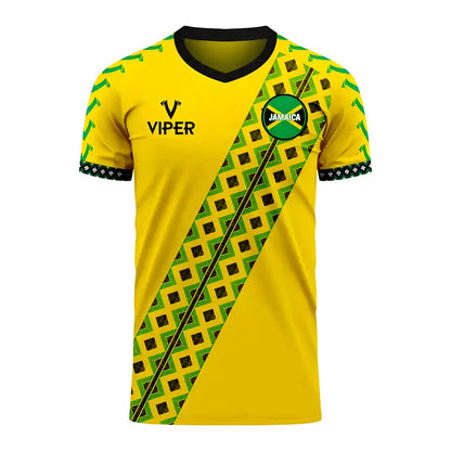 Jamaica 2025-2026 Home Concept Football Kit (Viper) - Kids_0