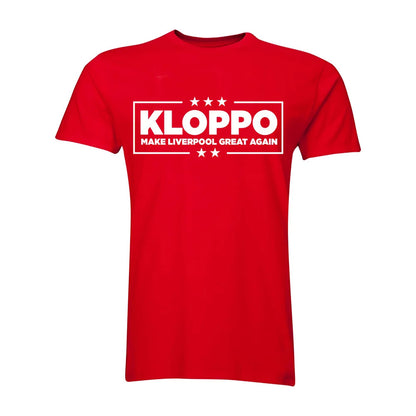 Jurgen Klopp Make Liverpool Great Again T-Shirt (Red)_1
