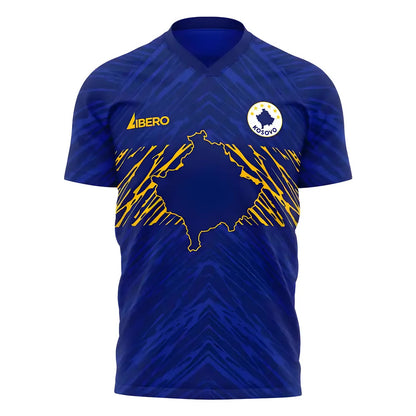  Kosovo 2025-2026 Home Concept Football Kit (Libero)_1