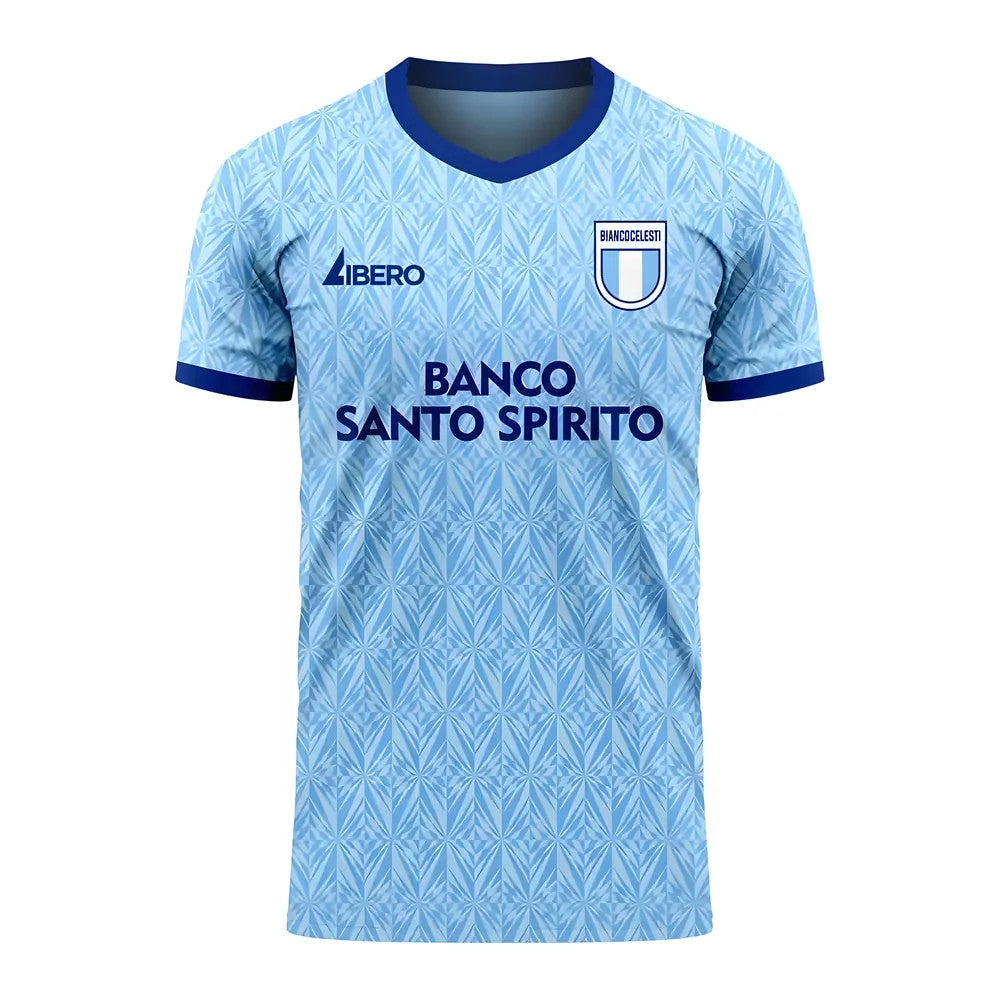 Lazio 1990s Home Retro Concept Kit (Libero) - Adult Long Sleeve_0