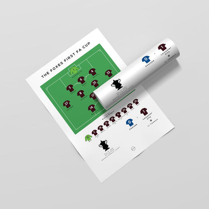 Leicester vs London Blues 2021 FA Cup Final Print