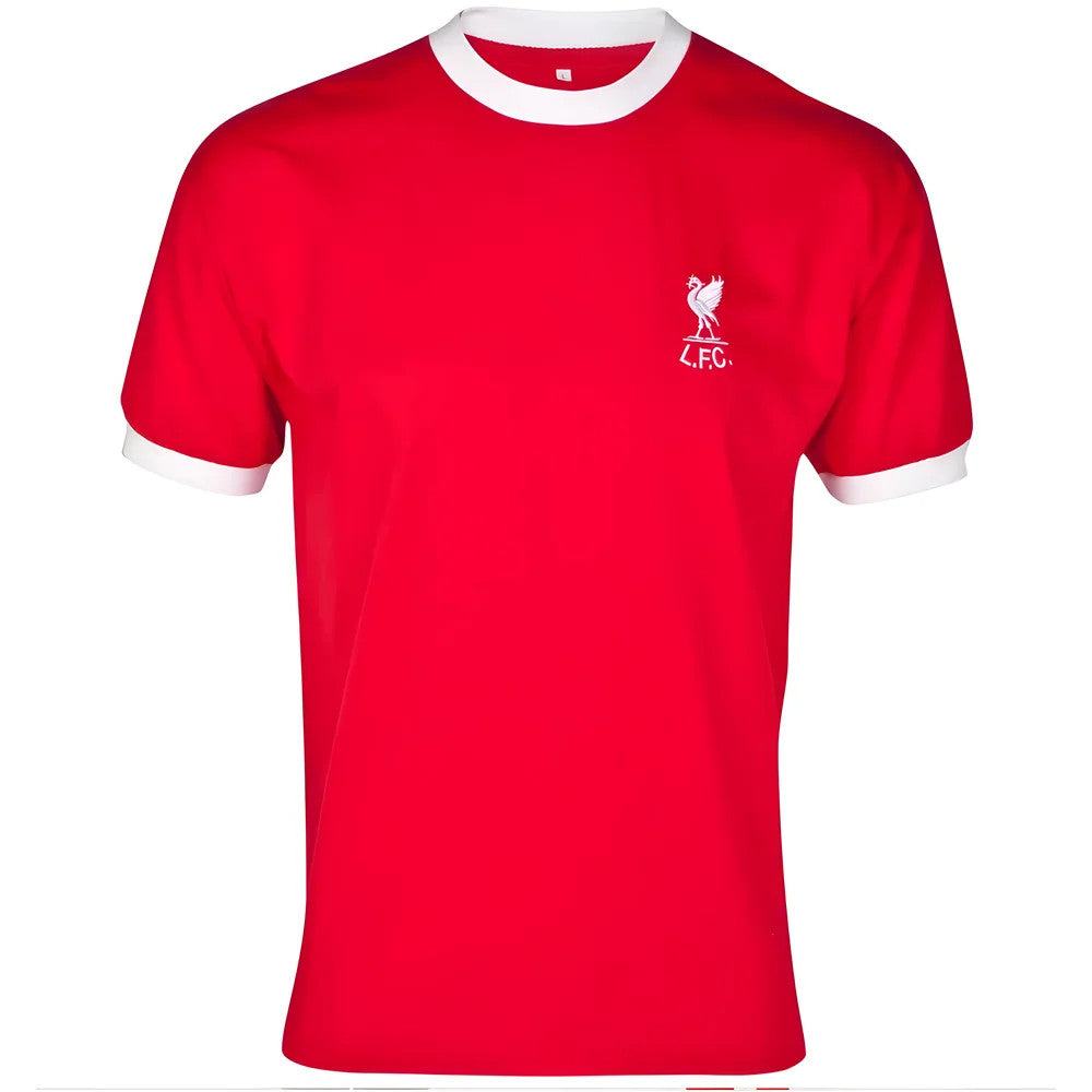 Score Draw Liverpool 1973 No7 Home Shirt_0