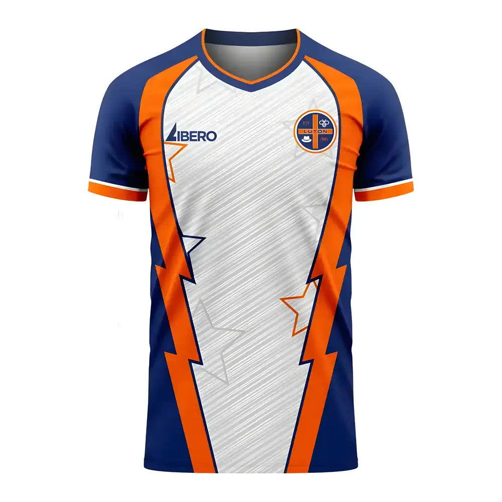 Luton 2025-2026 Home Concept Football Kit (Libero) - Kids_0