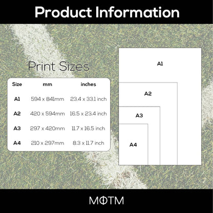 Giorgio Chiellini Legend Stats Print