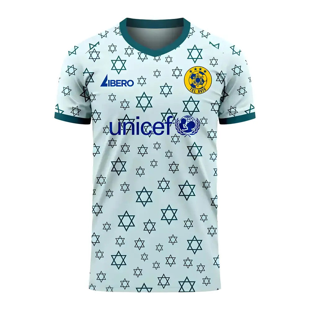 Maccabi Tel Aviv 2025-2026 Away Concept Football Kit (Libero) - Adult Long Sleeve_0