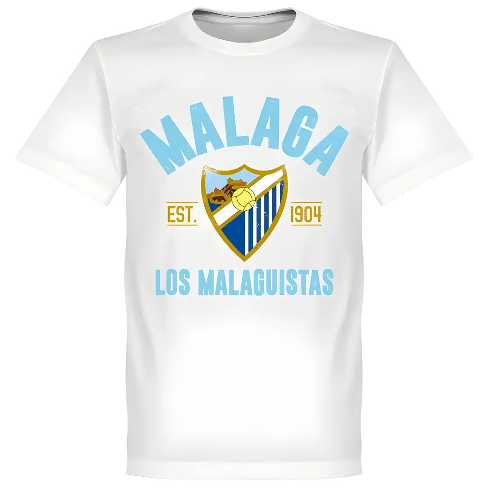 Malaga Established T-Shirt - White_1