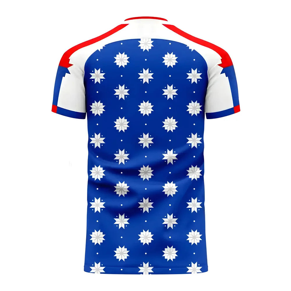 Malaysia 2025-2026 Home Concept Football Kit (Libero) - Kids_1