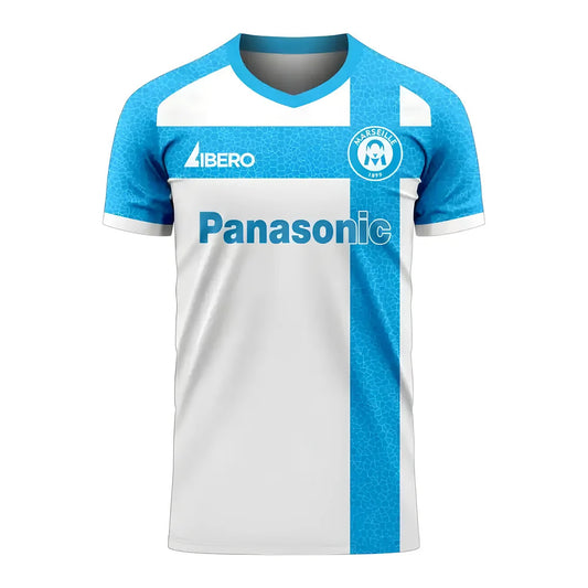 Marseille 2025-2026 Home Concept Football Kit (Libero)_0