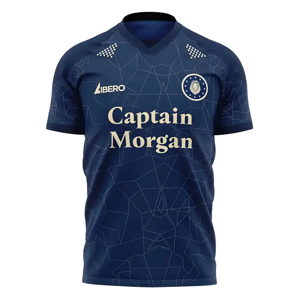 Millwall 2025-2026 Home Concept Football Kit (Libero) - Kids (Long Sleeve)_0