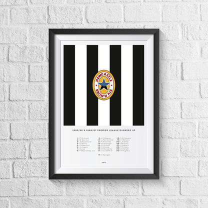 Newcastle 'The Entertainers' Squad Print