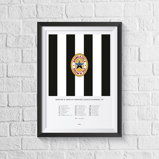 Newcastle 'The Entertainers' Squad Print