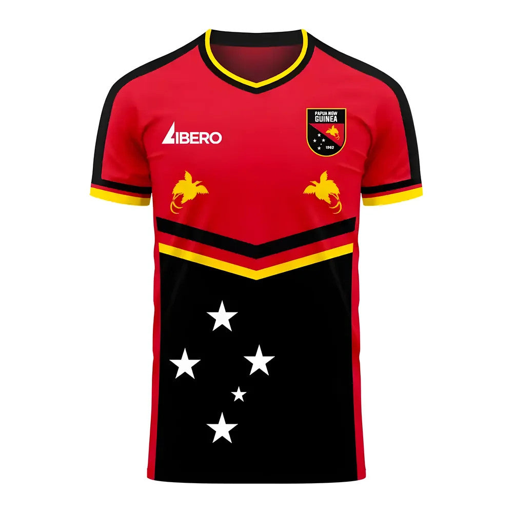 Papua New Guinea 2025-2026 Home Concept Football Kit (Libero) - Little Boys_0
