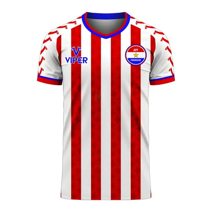 Paraguay 2025-2026 Home Concept Football Kit (Viper)_0