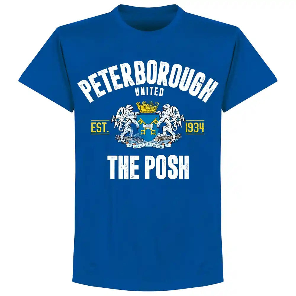 Peterborough Established T-shirt - Royal_0