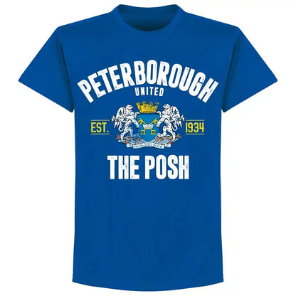 Peterborough Established T-shirt - Royal_1