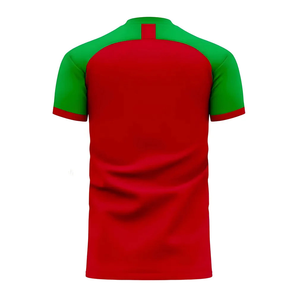 Portugal 2020-2021 Home Concept Football Kit (Fans Culture) - Kids_1