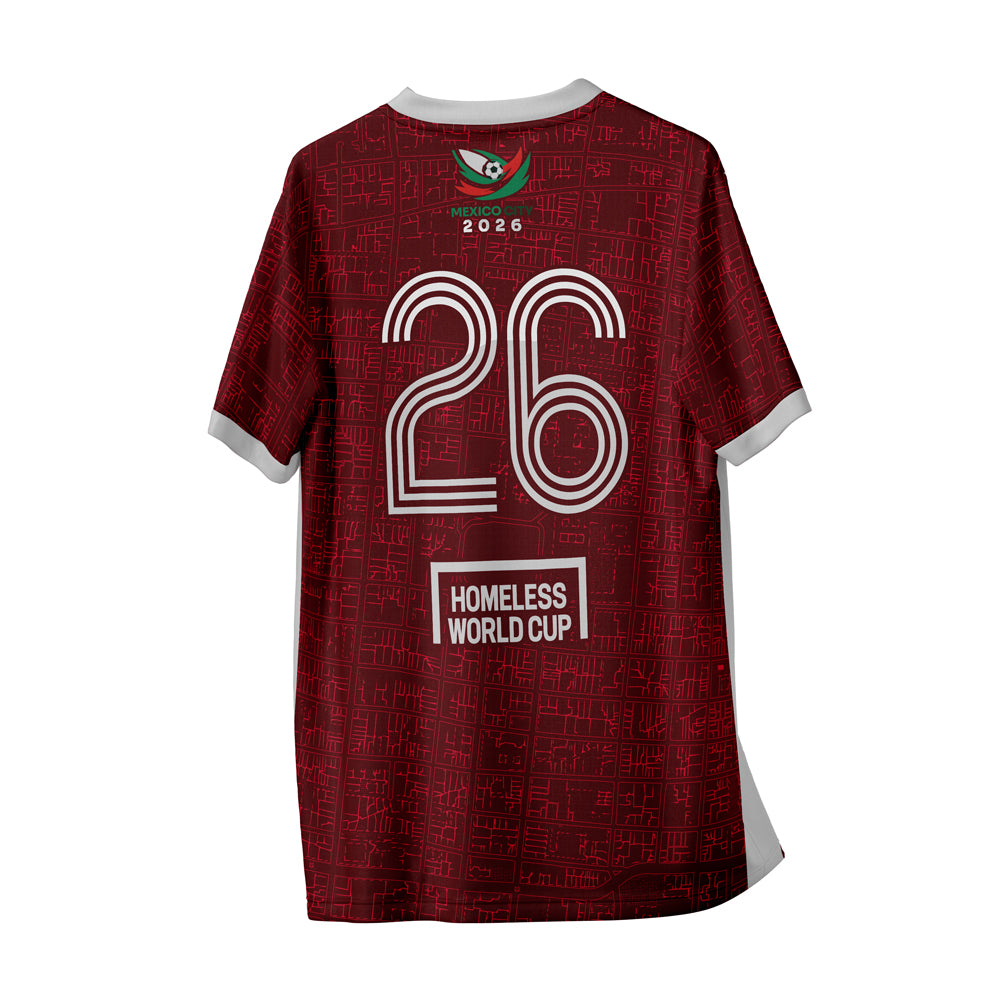 Homeless World Cup, Mexico 26 Jersey