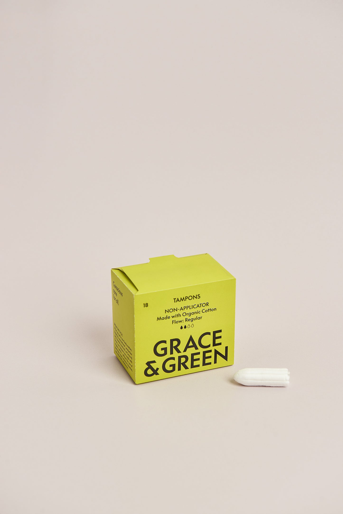 Organic Cotton Non-applicator Tampons
