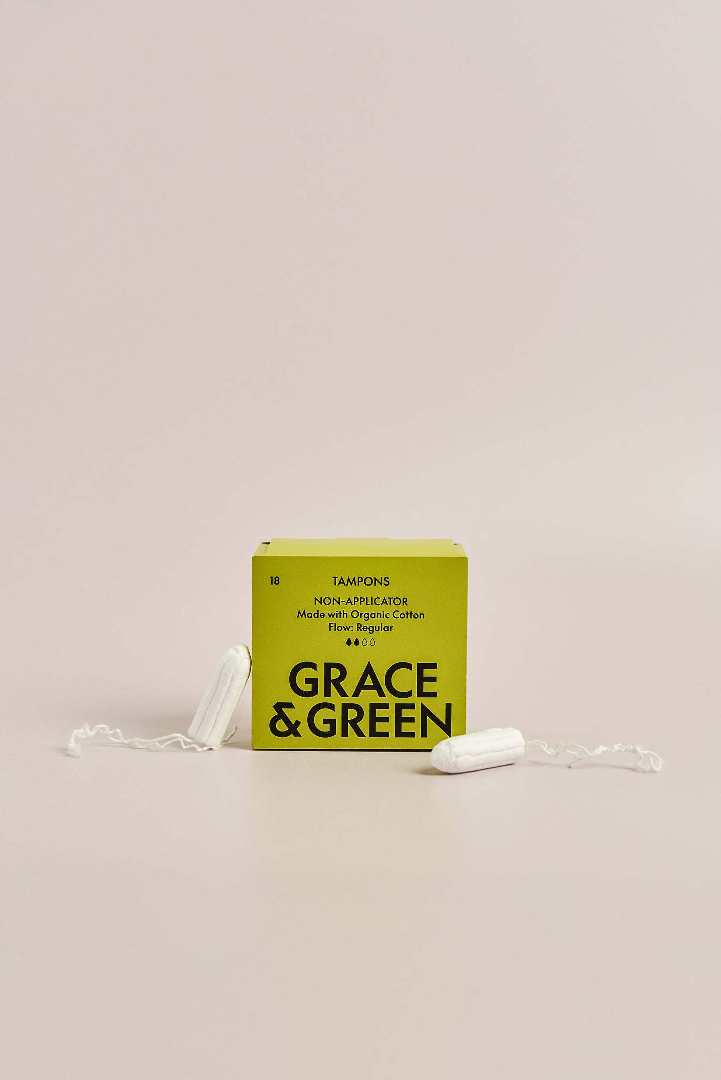 Organic Cotton Non-applicator Tampons