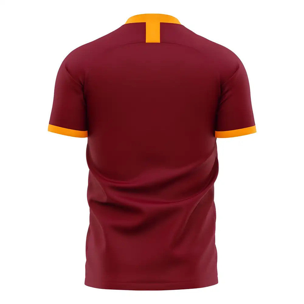 Roma 2025-2026 Home Concept Football Kit (Libero) - No Sponsor (TOTTI 10)_4