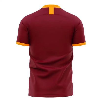Roma 2025-2026 Home Concept Football Kit (Libero) - No Sponsor (TOTTI 10)_4