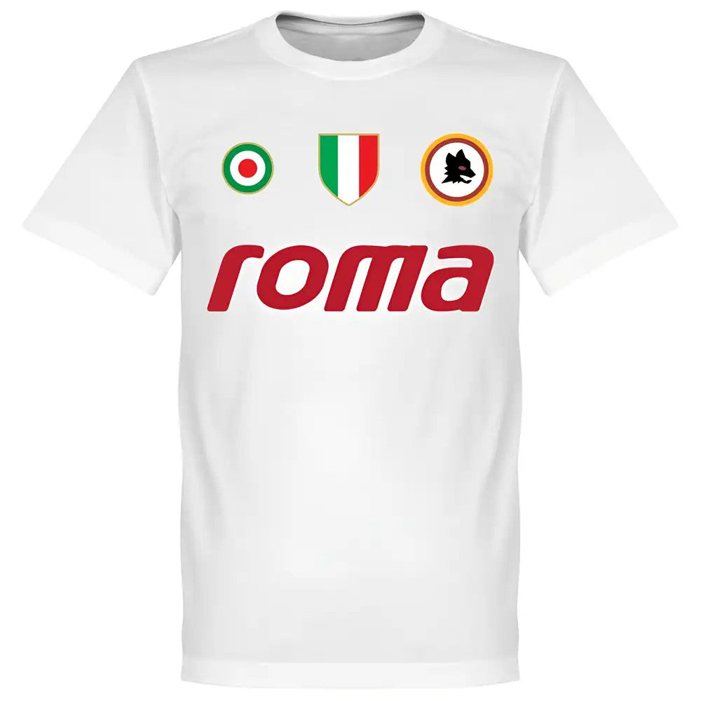 Roma Vintage Team T-Shirt - White_0