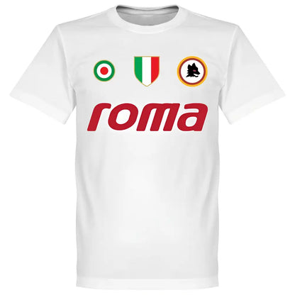 Roma Vintage Team T-Shirt - White_0