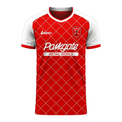 Rotherham 2025-2026 Home Concept Football Kit (Libero) - Kids_0