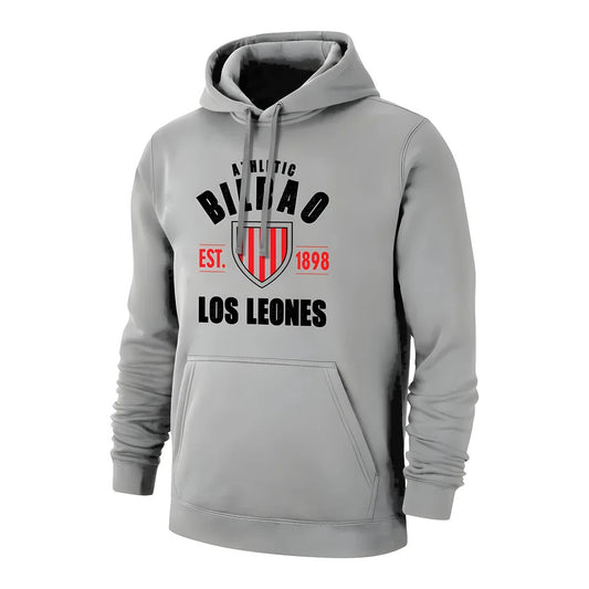 Athletic Bilbao \'Est.1898\' footer with hood - Grey_1
