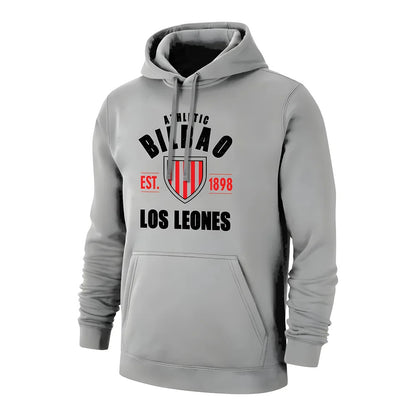 Athletic Bilbao \'Est.1898\' footer with hood - Grey_1