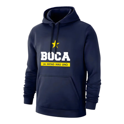 Boca Juniors \'Estrella\' footer with hood - Dark blue_1