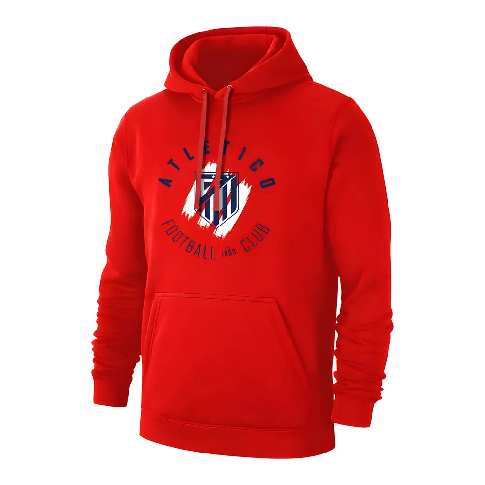 Atletico Madrid \'Circle\' footer with hood - Red_1