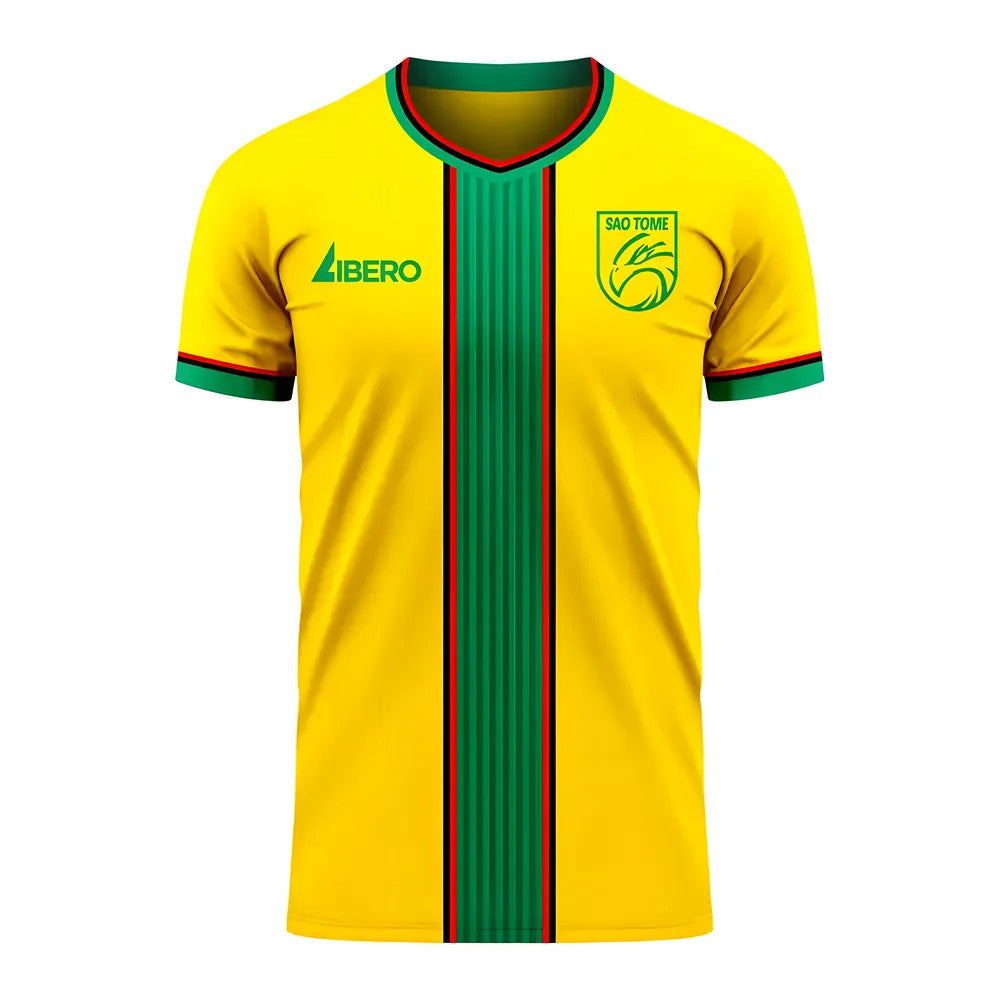 Sao Tome and Principe 2020-2021 Home Concept Football Kit (Libero)_0